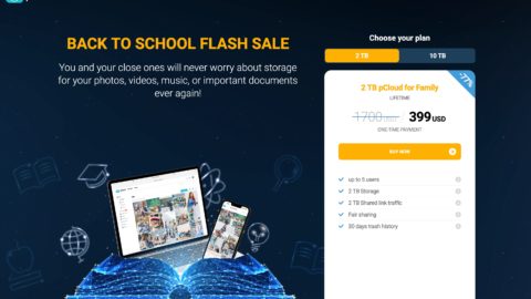 pCloud 2TB Family plan - Back to School discount for 2023!