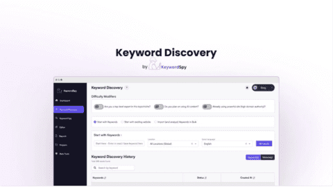 Keyword Discovery by Keyword Spy