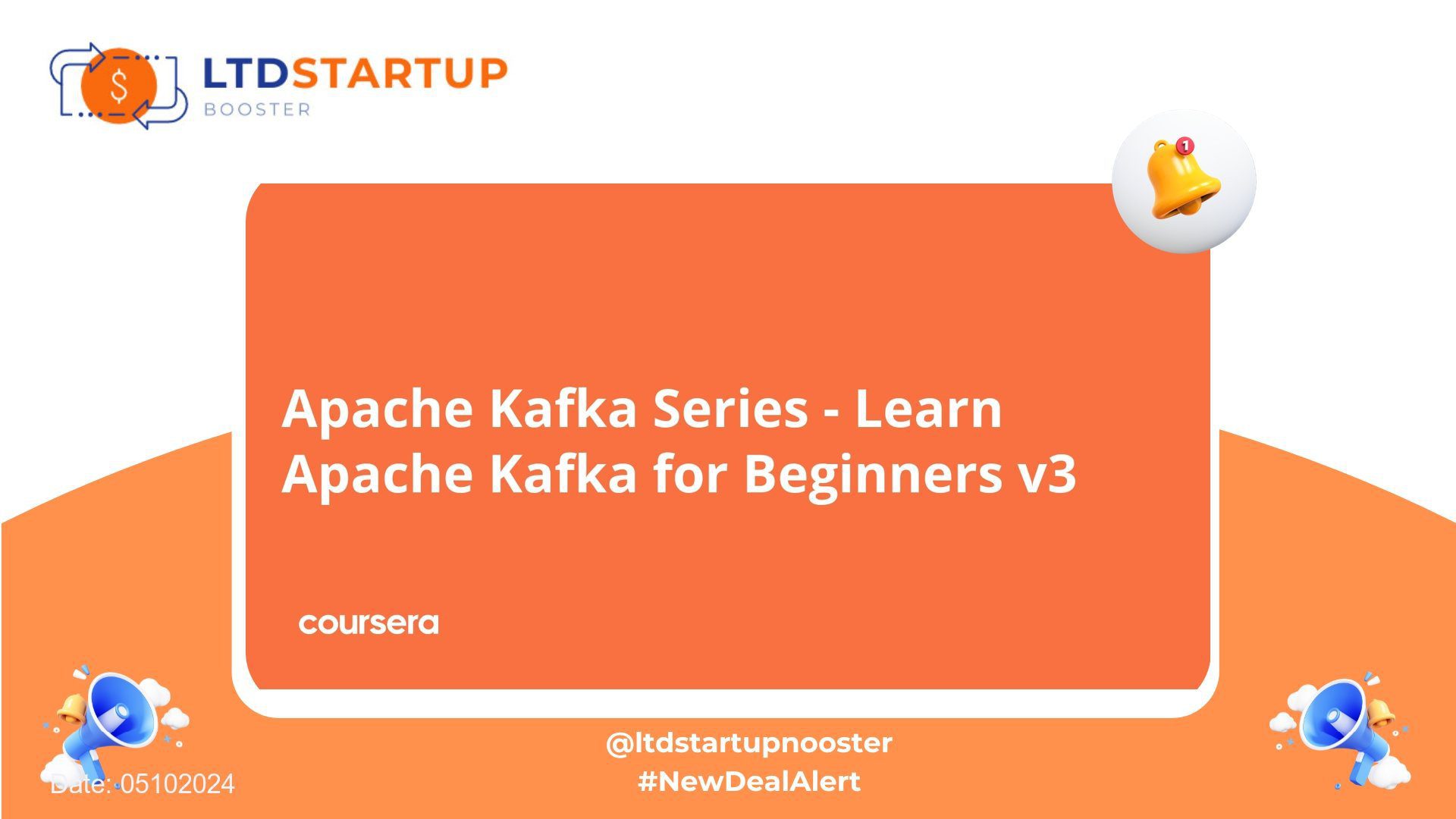 [Start Learning New Skill] Apache Kafka Series - Learn Apache Kafka for Beginners v3 cover