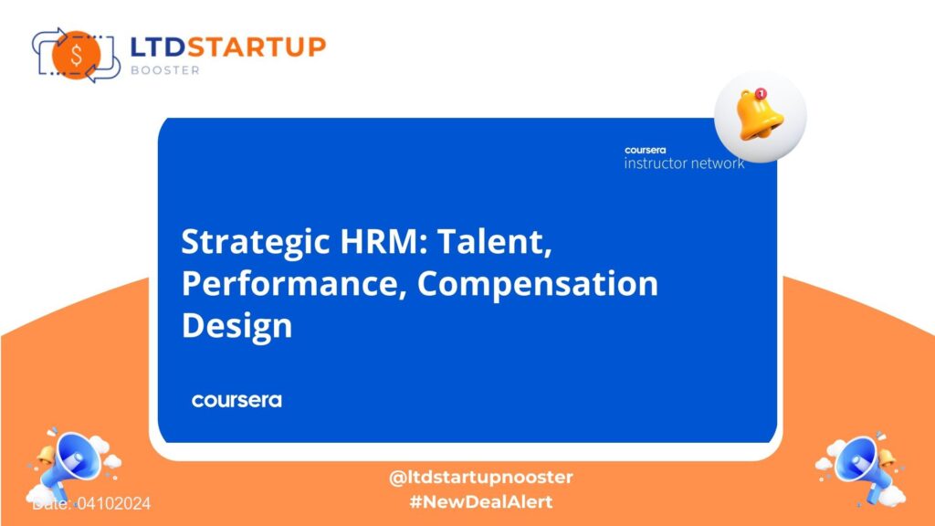 [Start Learning New Skill] Strategic HRM: Talent, Performance, Compensation Design cover