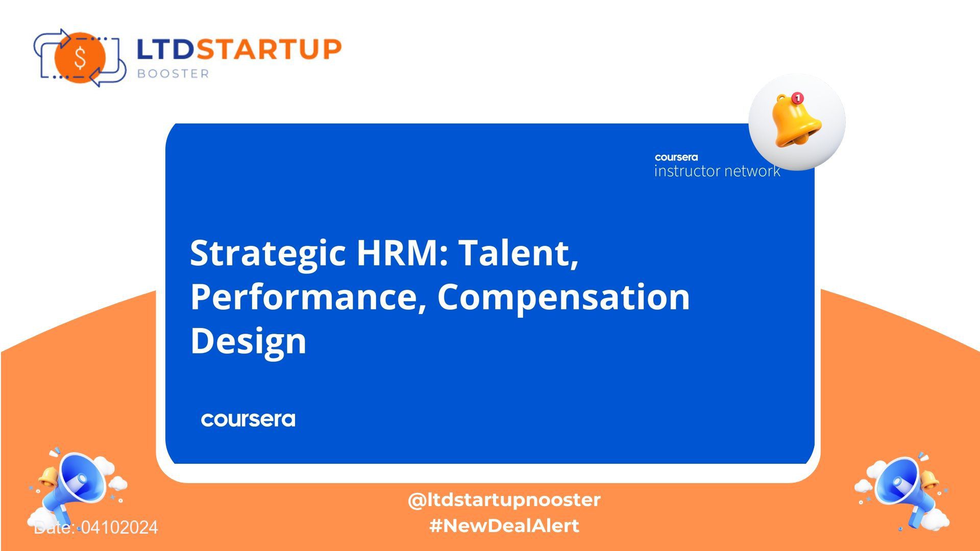 [Start Learning New Skill] Strategic HRM: Talent, Performance, Compensation Design cover