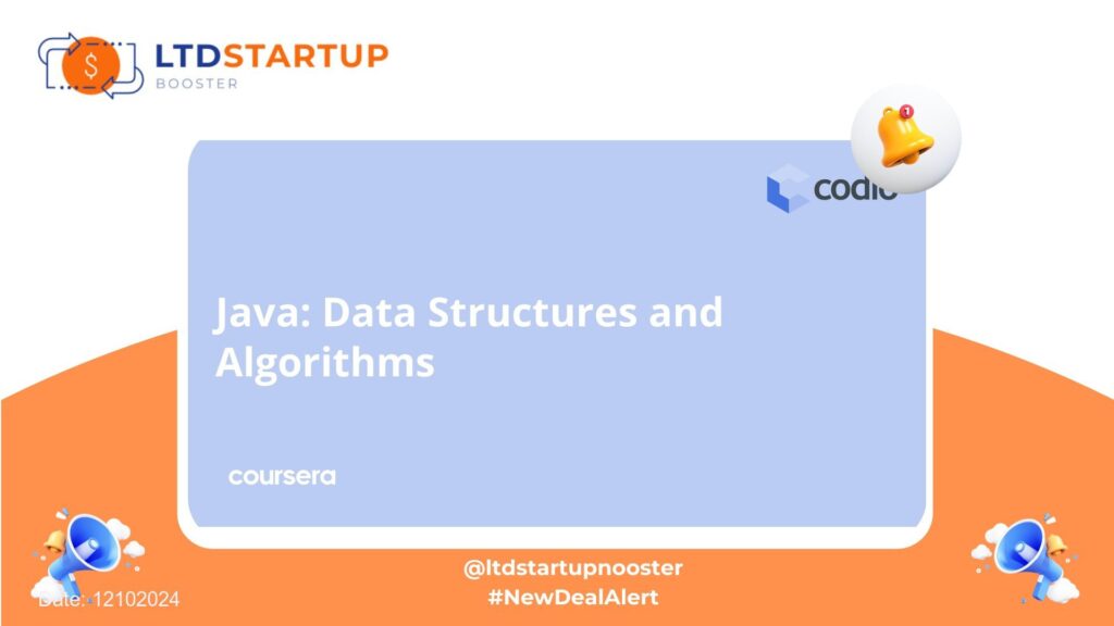 [Start Learning New Skill] Java: Data Structures and Algorithms cover