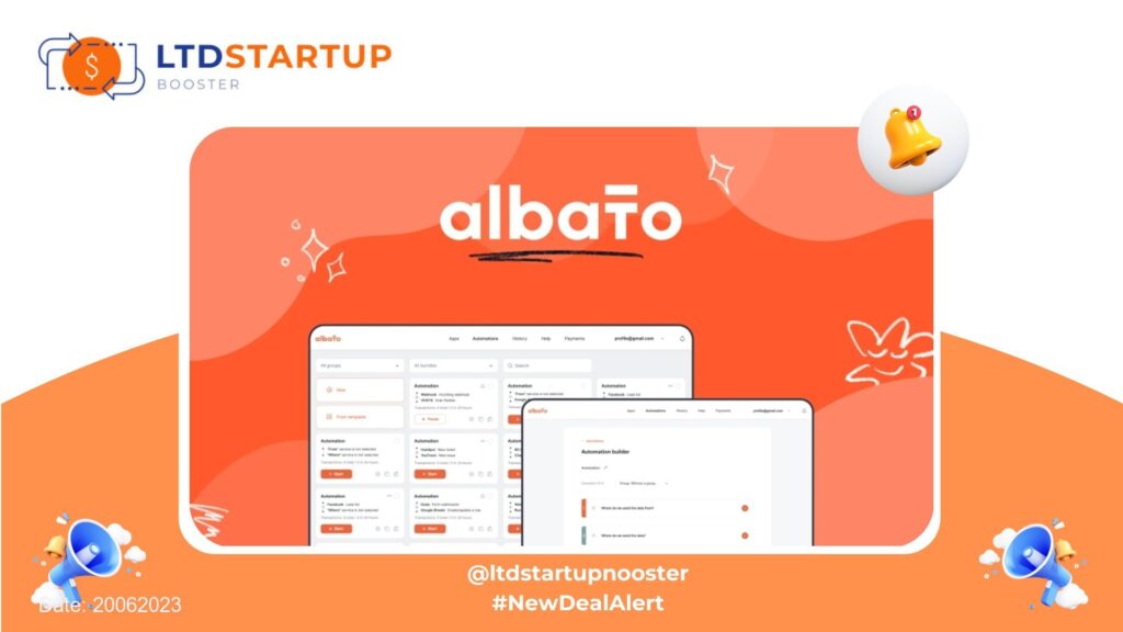 [New LTD] Albato - Integrate and automate apps without code cover