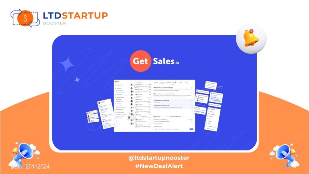 [New LTD] GetSales - Cloud-based LinkedIn & email automation cover
