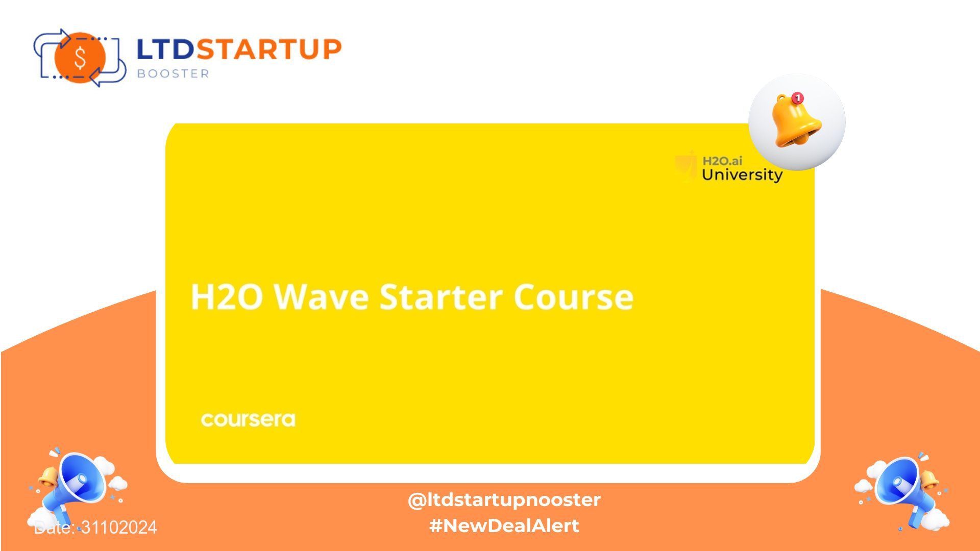 [Start Learning New Skill] H2O Wave Starter Course cover