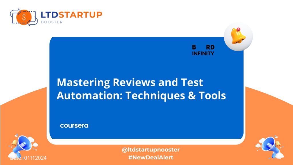 [Start Learning New Skill] Mastering Reviews and Test Automation: Techniques & Tools cover