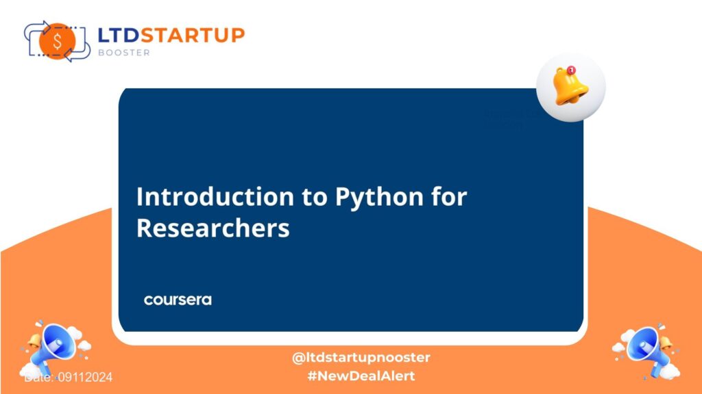 [Start Learning New Skill] Introduction to Python for Researchers cover