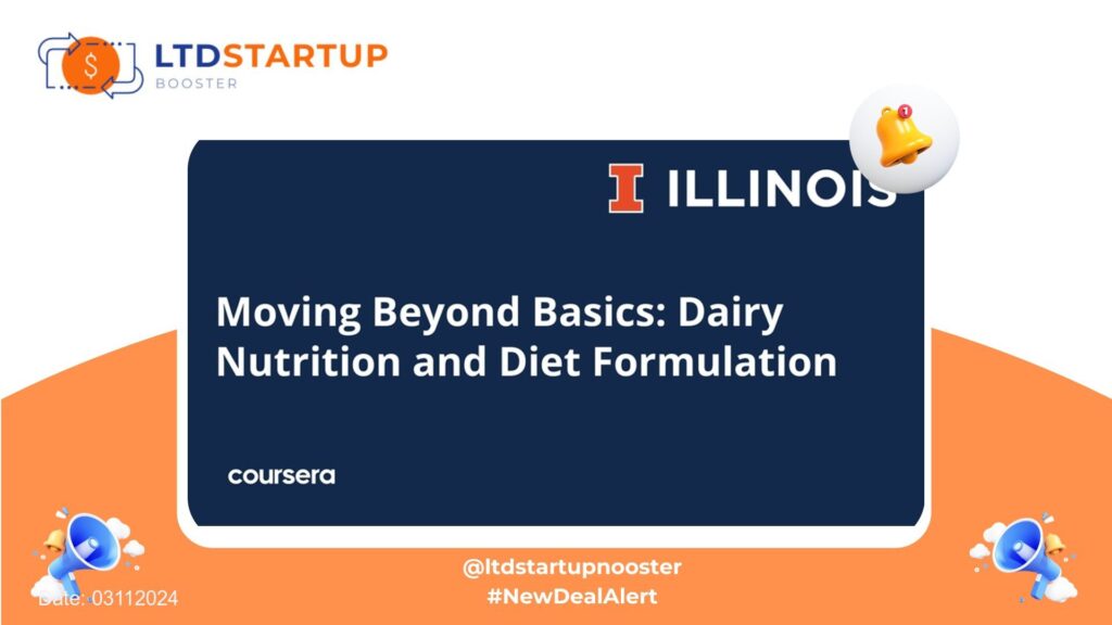 [Start Learning New Skill] Moving Beyond Basics: Dairy Nutrition and Diet Formulation cover