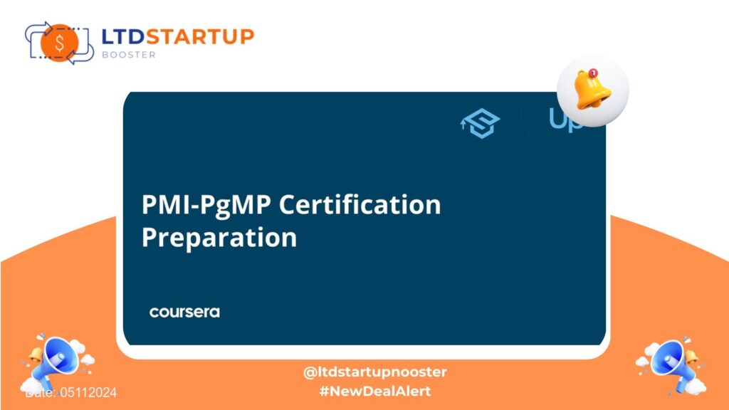 [Start Learning New Skill] Preparation for PMI-PgMP Certification Exam cover