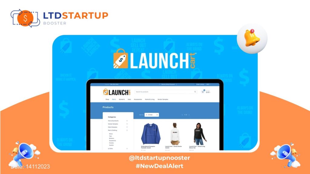 [New LTD] Launch Cart - Easily launch an ecommerce store cover