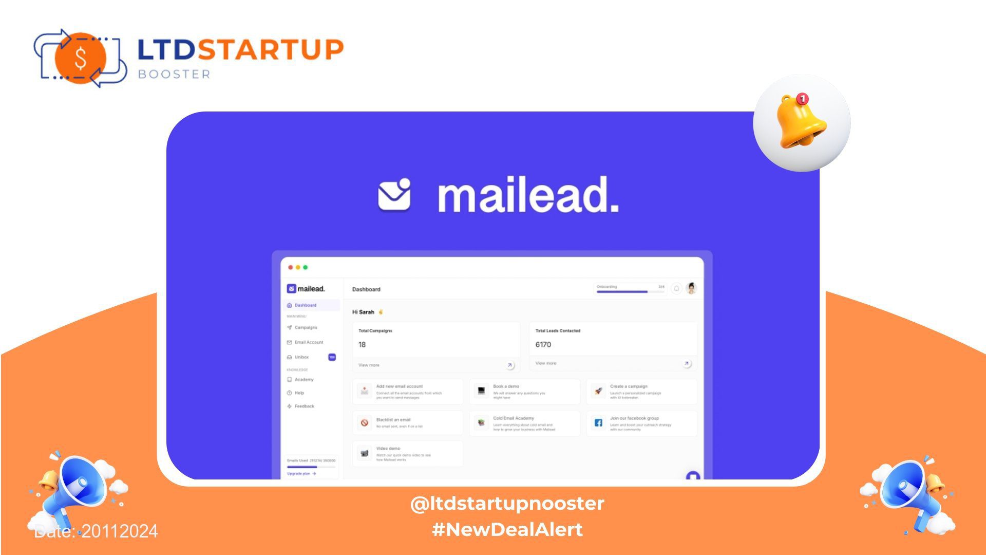 [New LTD] mailead - Attract customers and maximize outreach cover