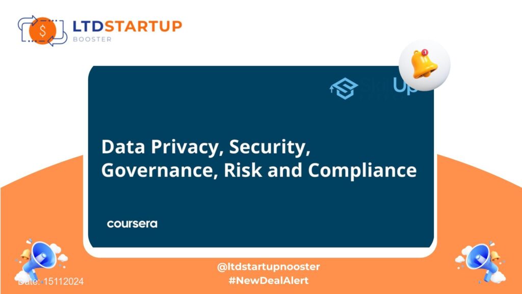 [Start Learning New Skill] Data Privacy, Security, Governance, Risk and Compliance cover