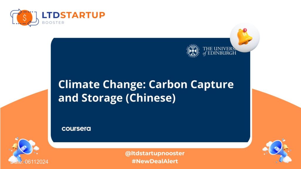 [Start Learning New Skill] Climate Change: Carbon Capture and Storage (Chinese) cover