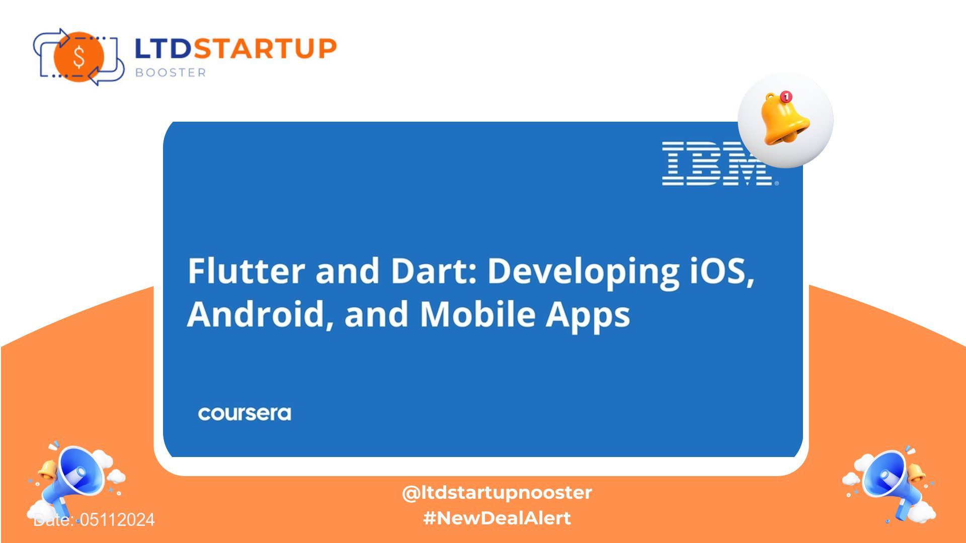 [Start Learning New Skill] Flutter and Dart: Developing iOS, Android, and Mobile Apps cover