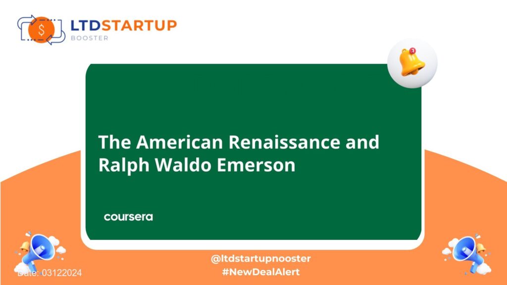 [Start Learning New Skill] The American Renaissance and Ralph Waldo Emerson cover