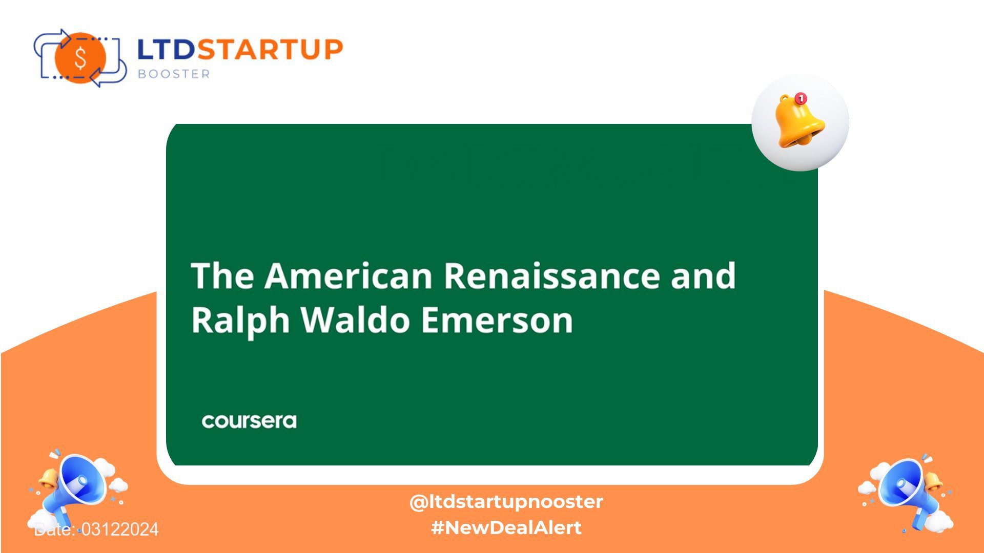 [Start Learning New Skill] The American Renaissance and Ralph Waldo Emerson cover