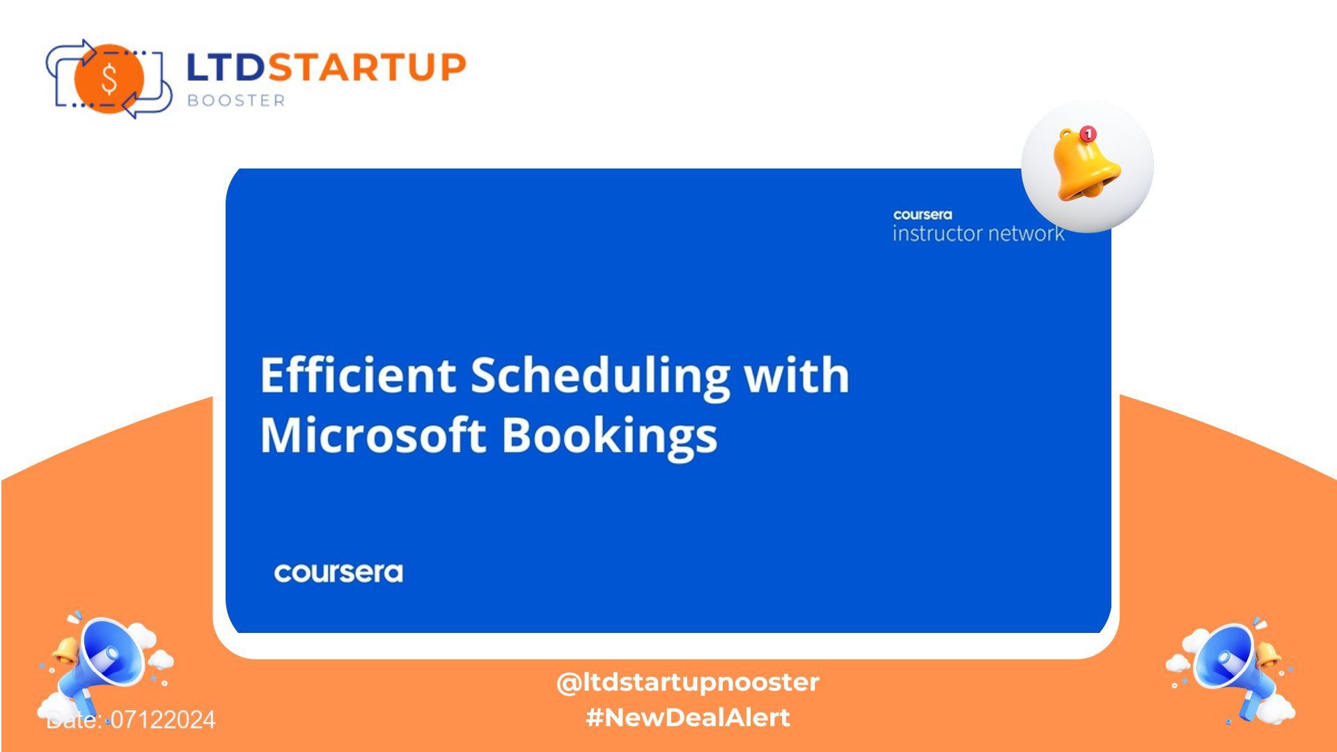 [Start Learning New Skill] Efficient Scheduling with Microsoft Bookings cover