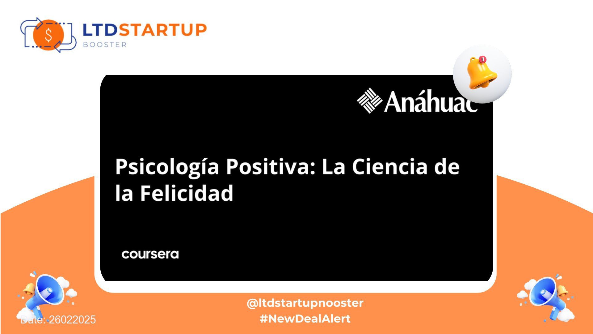[Start Learning New Skill] Psicología Positiva: La Ciencia de la Felicidad cover