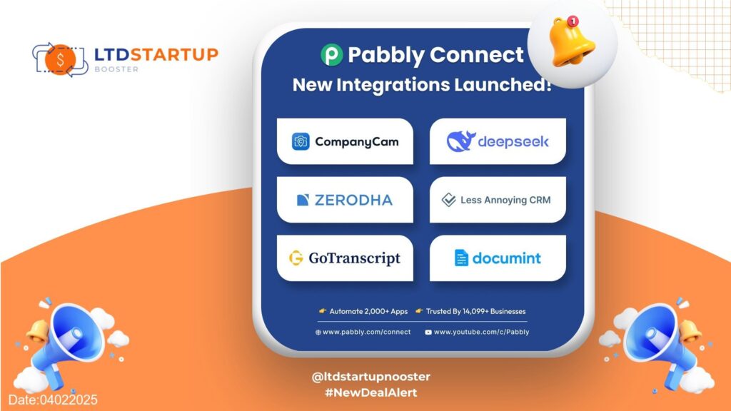 Update for Pabbly Connect - DeepSeek is now integrated with Pabbly Connect! cover