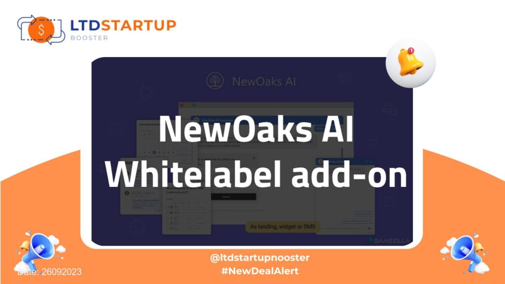 [New Lifetime Deal] NewOaks Whitelabel Addon Lifetime Deal - NewOaks Whitelabel Addon Lifetime Deal cover