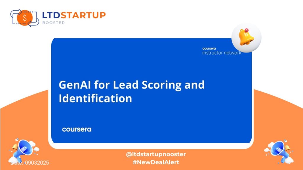 [Start Learning New Skill] GenAI for Lead Scoring and Identification cover