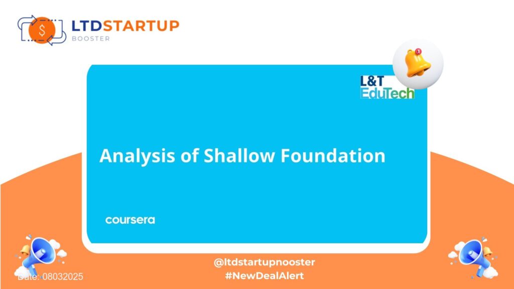 [Start Learning New Skill] Analysis of Shallow Foundation cover