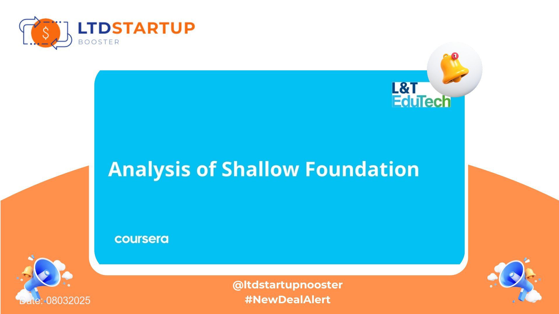 [Start Learning New Skill] Analysis of Shallow Foundation cover