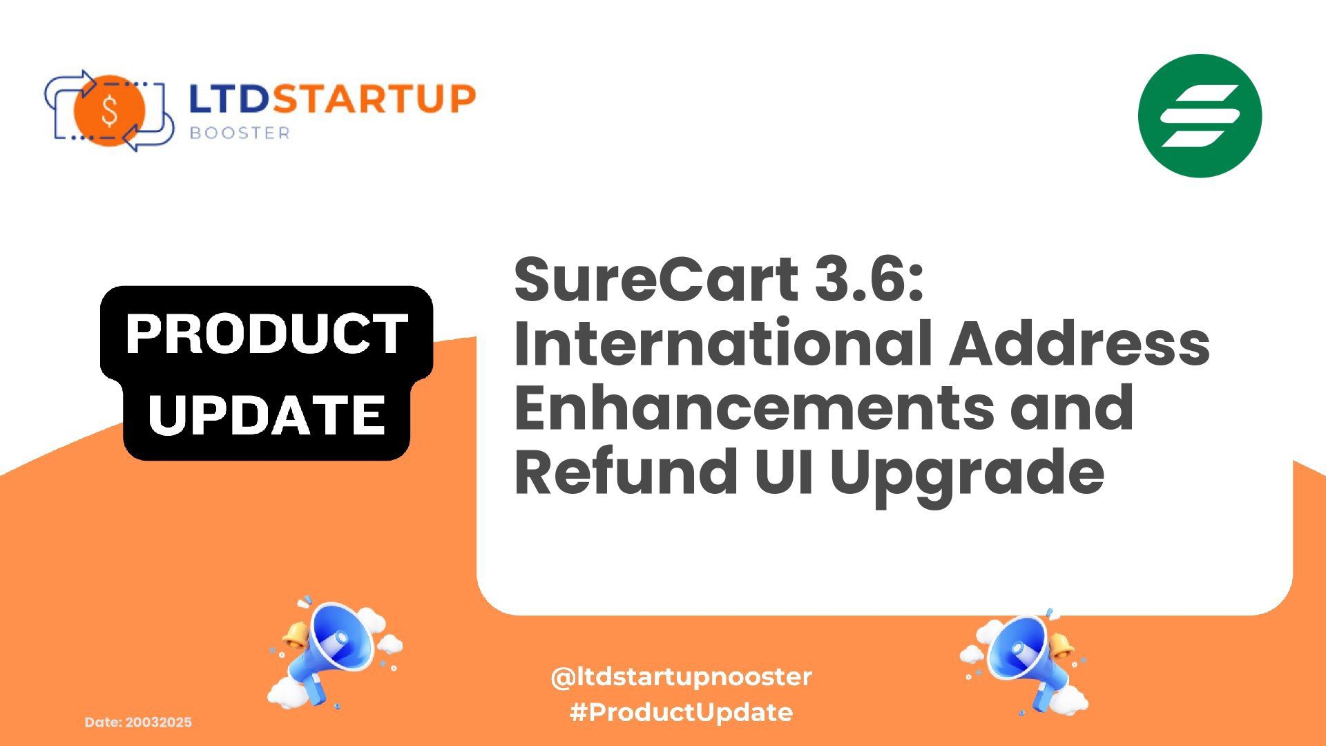 [Update] SureCart 3.6: Enhanced E-commerce Experience cover