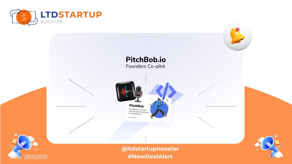 [New LTD] PitchBob-Your AI startup co-pilot: pitch, validate, and grow your idea in one smart chat. cover